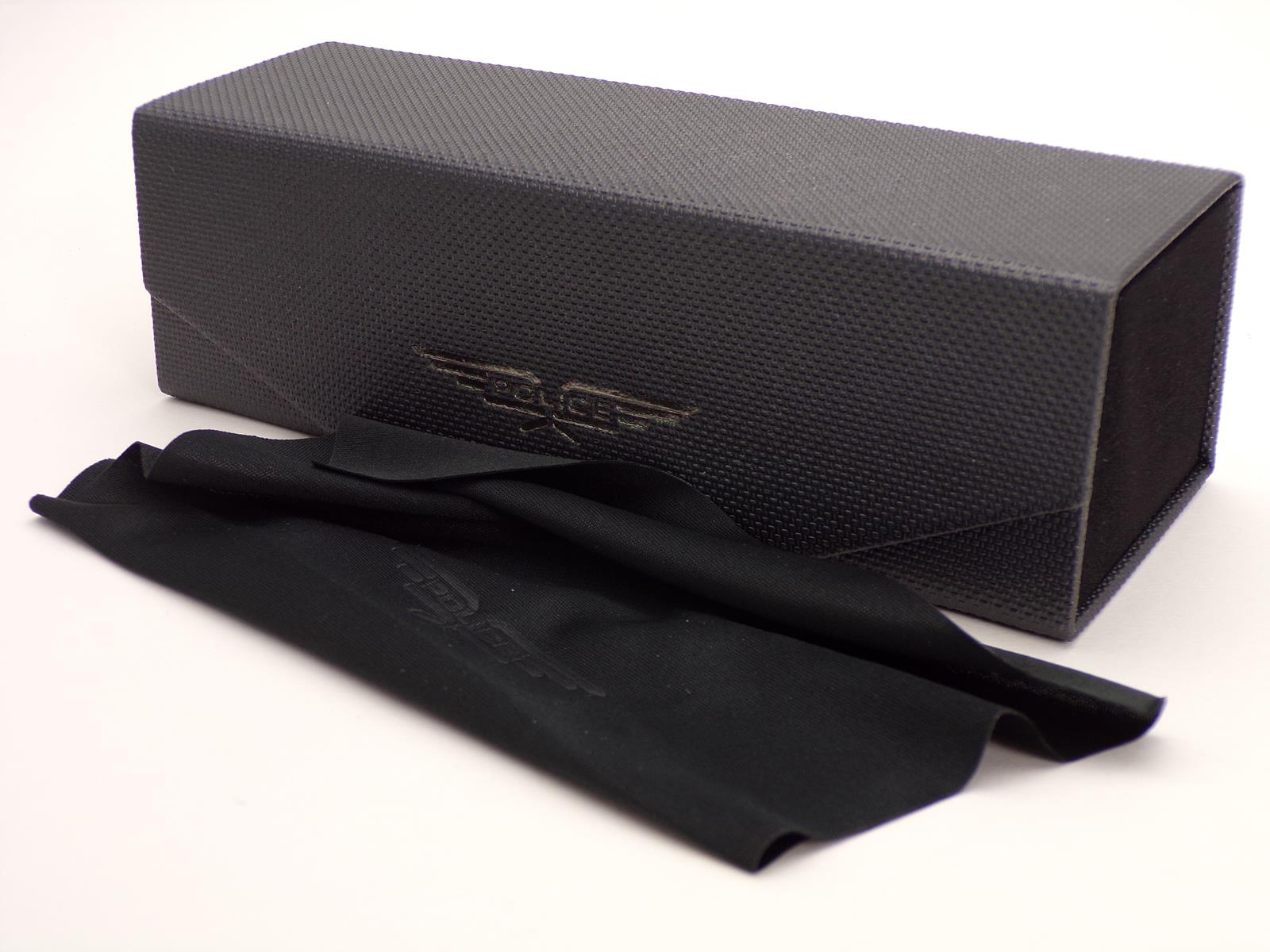 Police Sunglasses Case Roll Triangle Triangle Leather Glasses Case – Vintage Eyewear Holder  main image 2
